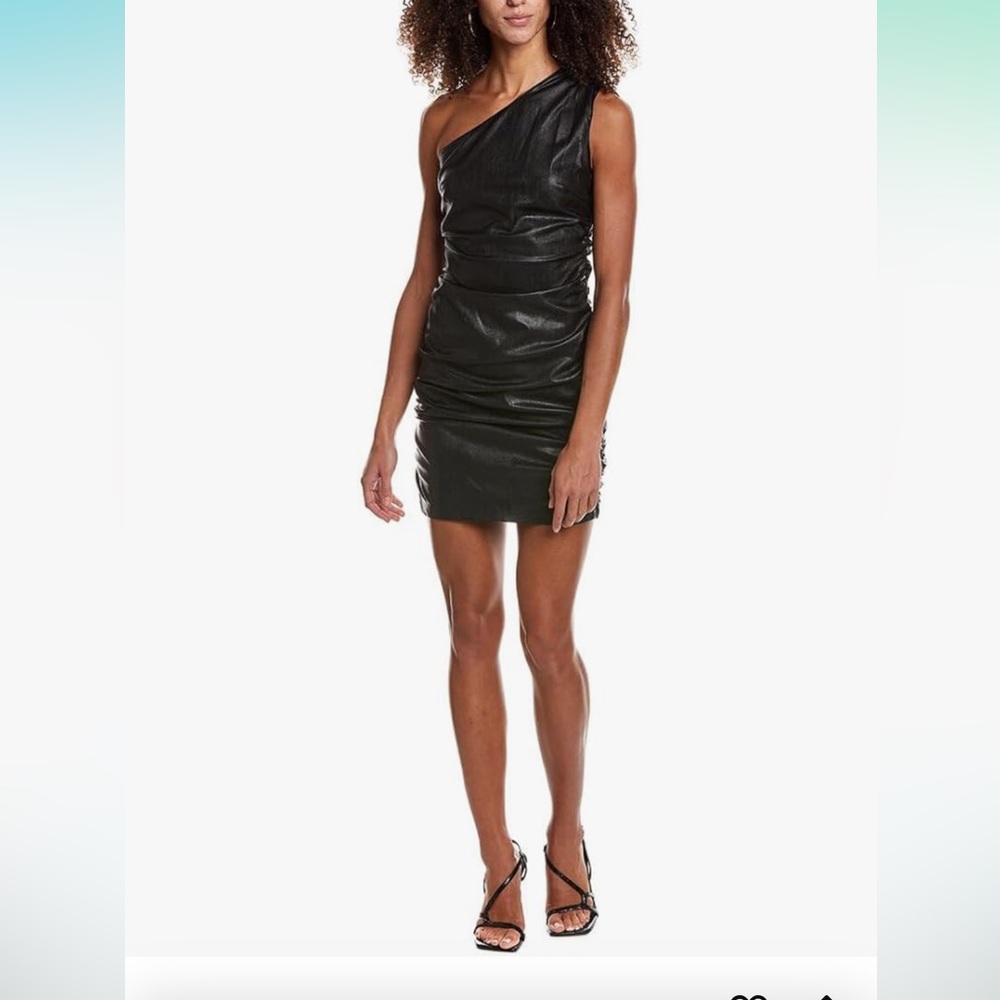 Amanda Uprichard Faux Leather Dress - NEW!